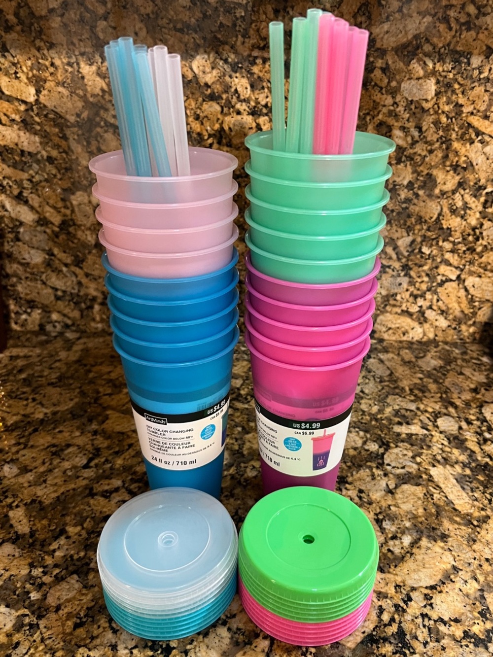 DIY Color Changing Cups